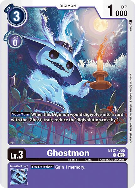 Ghostmon [BT21-065] [World Convergence] - Destination Retro