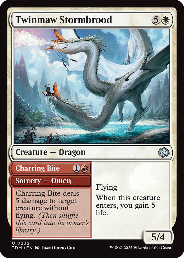 Twinmaw Stormbrood [Tarkir: Dragonstorm] - Destination Retro