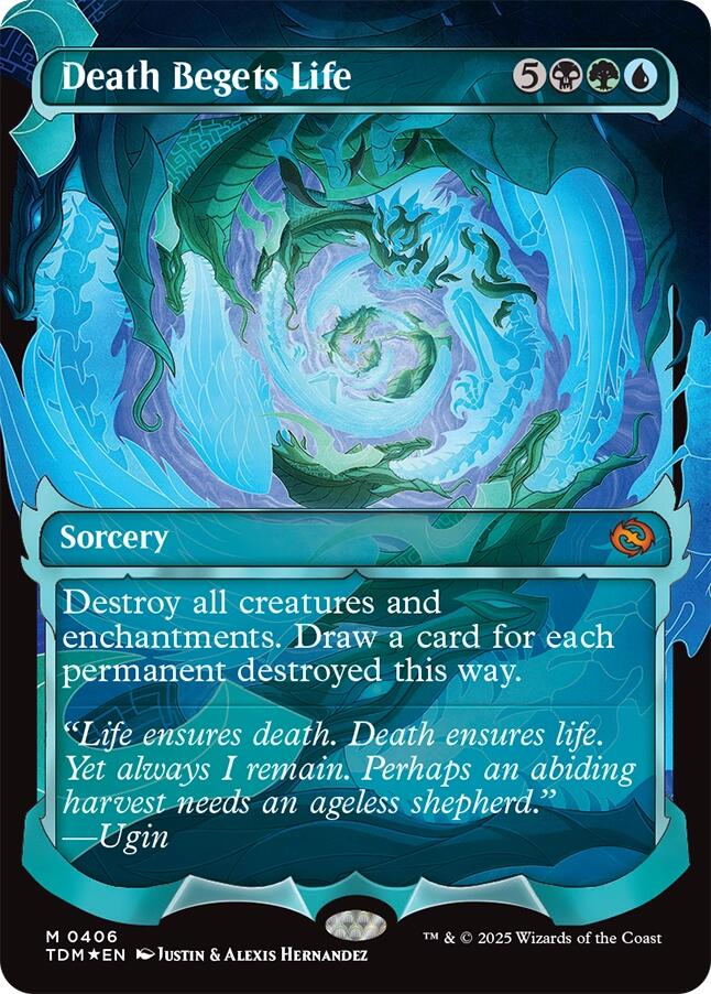 Death Begets Life (Showcase) [Tarkir: Dragonstorm] - Destination Retro