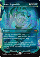 Death Begets Life (Showcase) (Halo Foil) [Tarkir: Dragonstorm] - Destination Retro