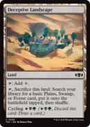 Deceptive Landscape [Tarkir: Dragonstorm Commander] - Destination Retro