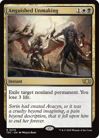 Anguished Unmaking [Tarkir: Dragonstorm Commander] - Destination Retro