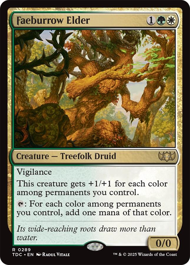 Faeburrow Elder [Tarkir: Dragonstorm Commander] - Destination Retro
