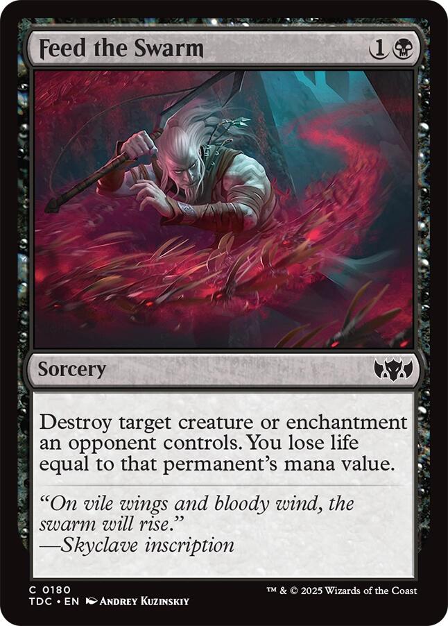 Feed the Swarm [Tarkir: Dragonstorm Commander] - Destination Retro
