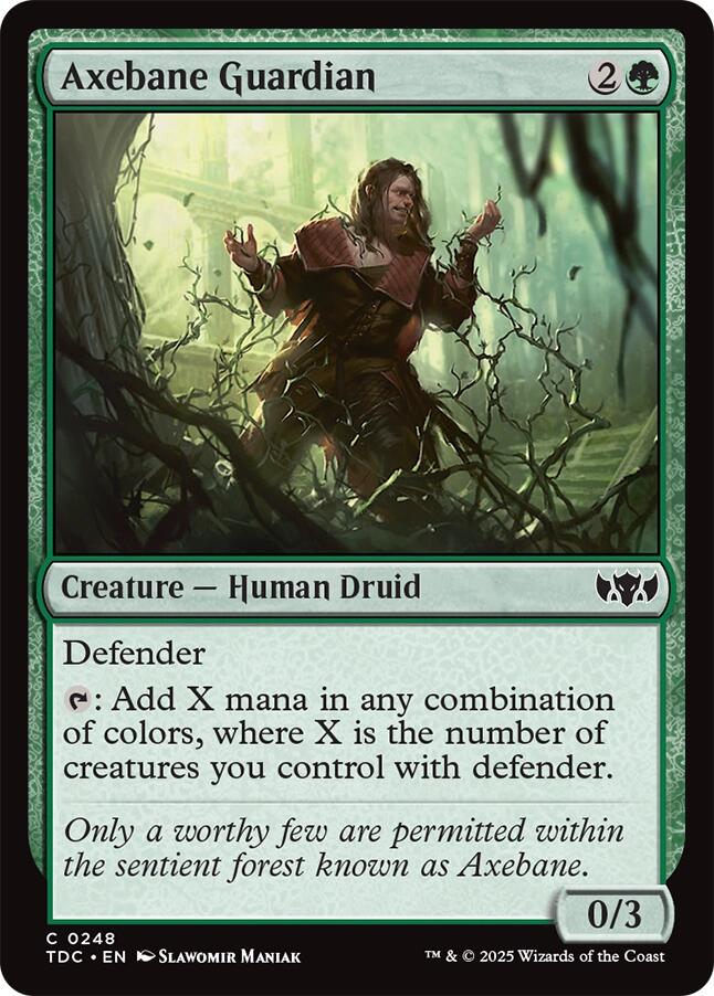 Axebane Guardian [Tarkir: Dragonstorm Commander] - Destination Retro