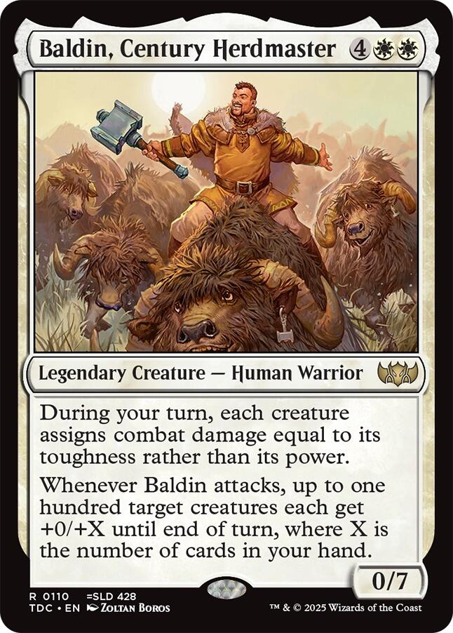 Baldin, Century Herdmaster [Tarkir: Dragonstorm Commander] - Destination Retro
