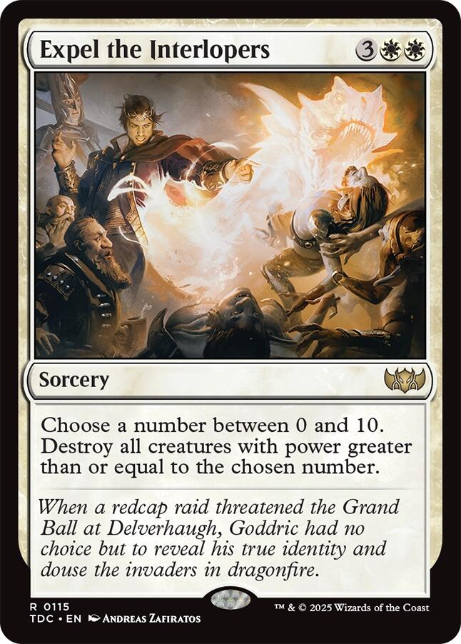 Expel the Interlopers [Tarkir: Dragonstorm Commander] - Destination Retro