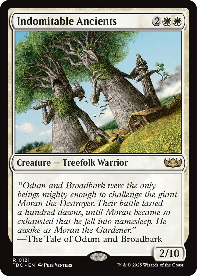Indomitable Ancients [Tarkir: Dragonstorm Commander] - Destination Retro