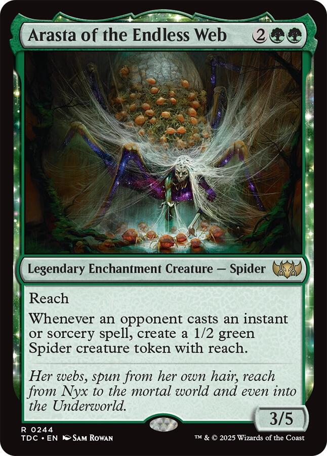 Arasta of the Endless Web [Tarkir: Dragonstorm Commander] - Destination Retro