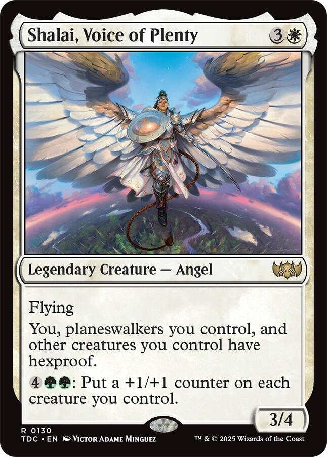 Shalai, Voice of Plenty [Tarkir: Dragonstorm Commander] - Destination Retro