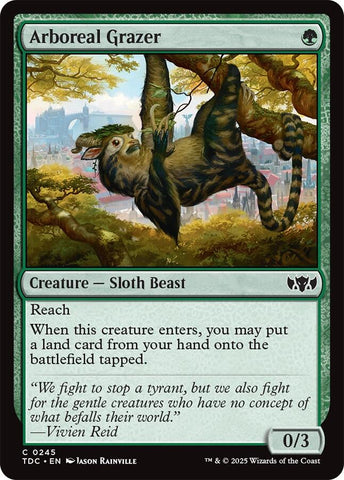 Arboreal Grazer [Tarkir: Dragonstorm Commander] - Destination Retro