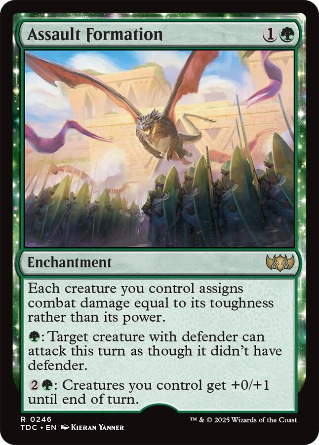 Assault Formation [Tarkir: Dragonstorm Commander] - Destination Retro