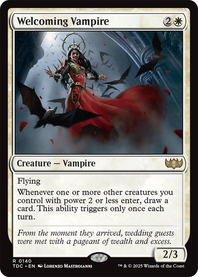 Welcoming Vampire [Tarkir: Dragonstorm Commander] - Destination Retro