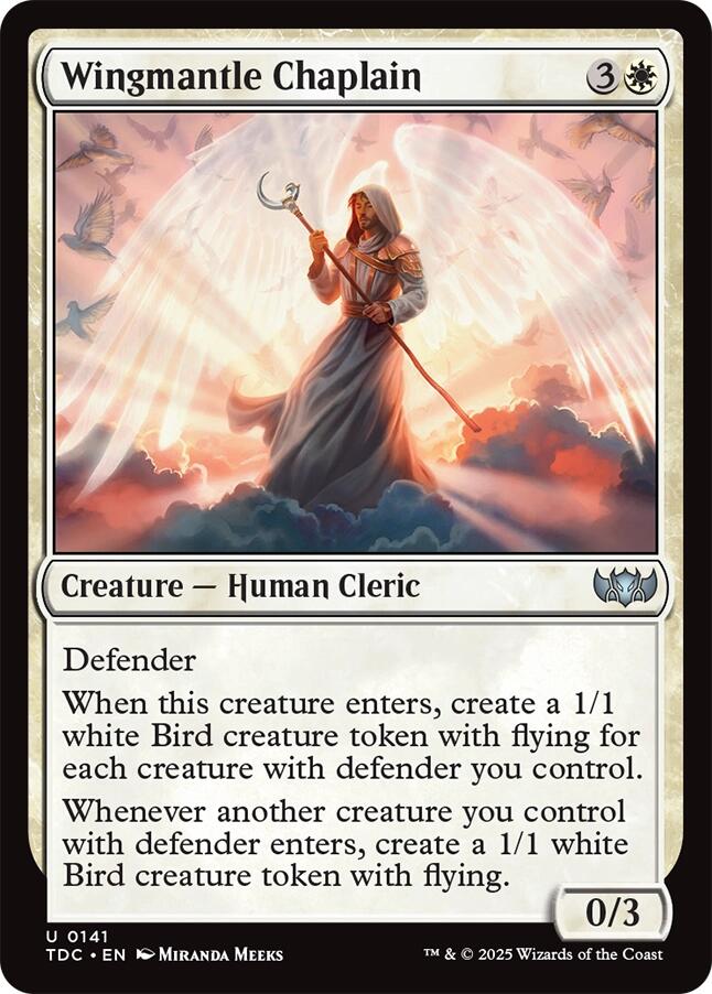Wingmantle Chaplain [Tarkir: Dragonstorm Commander] - Destination Retro