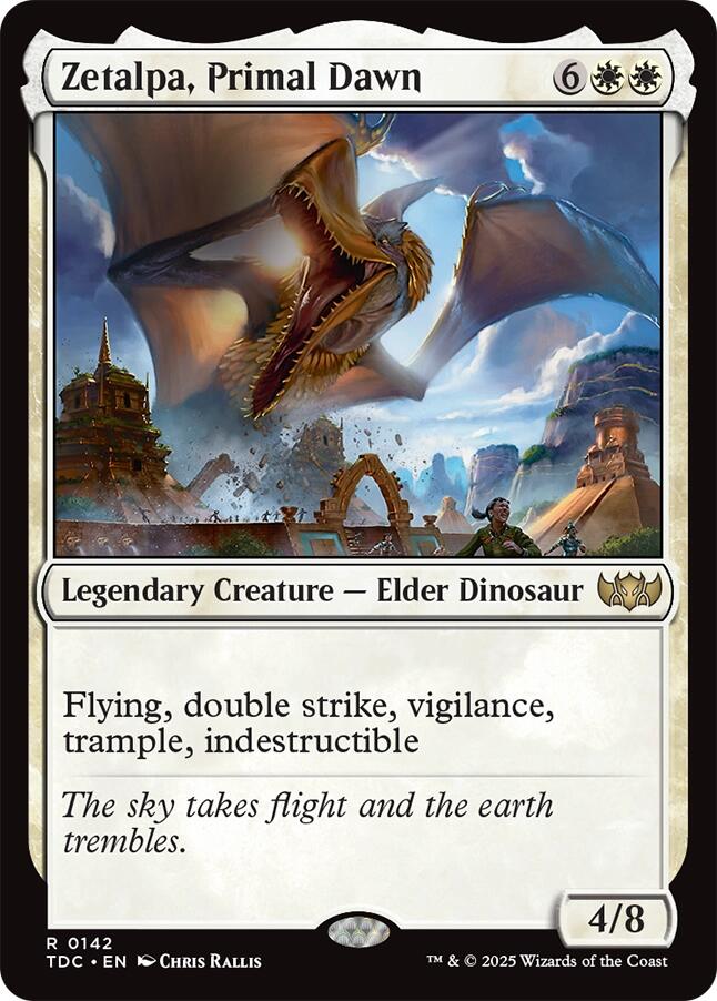 Zetalpa, Primal Dawn [Tarkir: Dragonstorm Commander] - Destination Retro