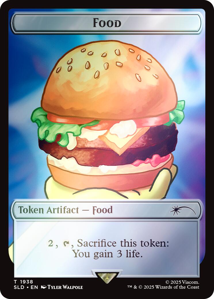 Food Token (1938) (Rainbow Foil) [Secret Lair Drop Series] - Destination Retro