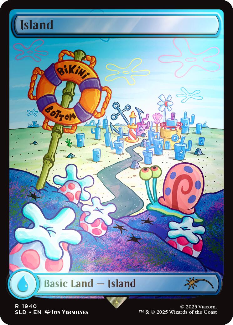 Island (1940) (Rainbow Foil) [Secret Lair Drop Series] - Destination Retro