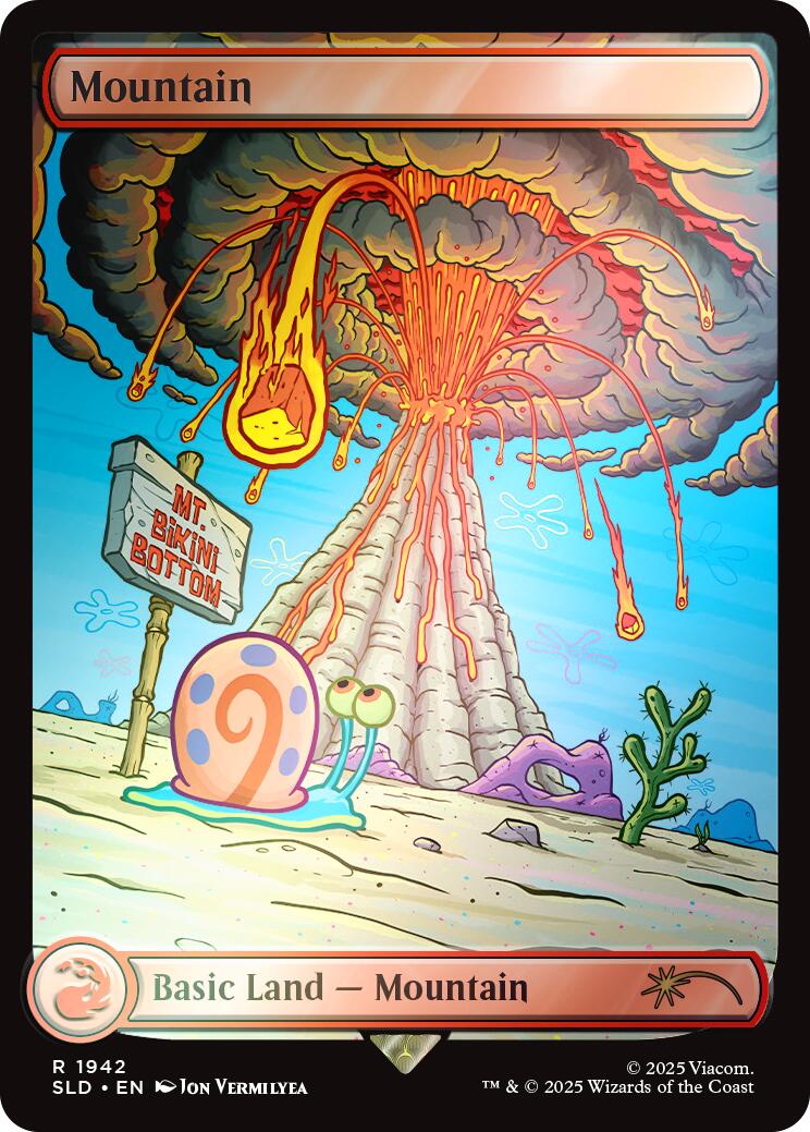 Mountain (1942) (Rainbow Foil) [Secret Lair Drop Series] - Destination Retro