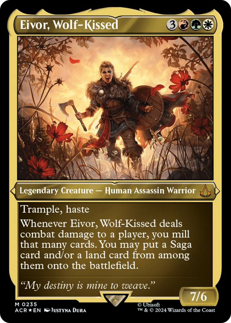 Eivor, Wolf-Kissed (Foil Etched) [Assassin's Creed] - Destination Retro