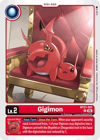Gigimon [BT21-001] [World Convergence] - Destination Retro