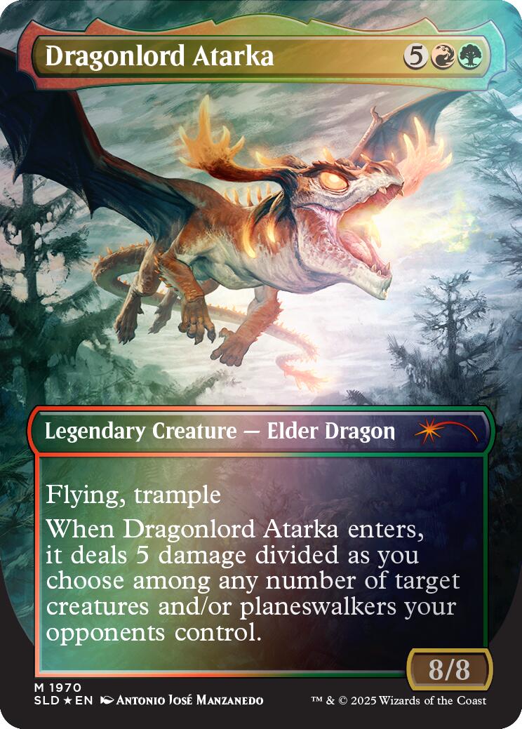 Dragonlord Atarka (Rainbow Foil) [Secret Lair Drop Series] - Destination Retro
