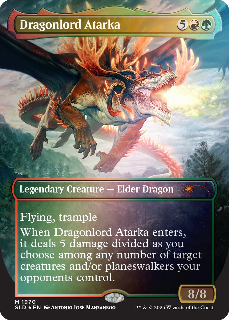 Dragonlord Atarka (Rainbow Foil) [Secret Lair Drop Series] - Destination Retro