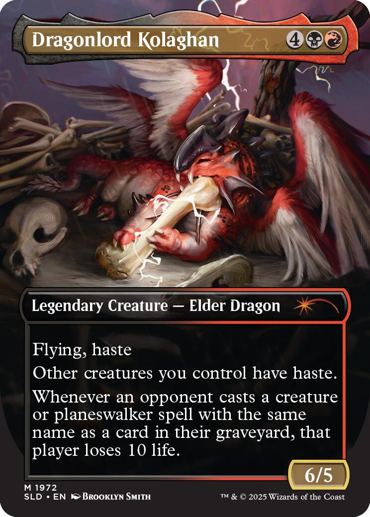 Dragonlord Kolaghan (1972) [Secret Lair Drop Series] - Destination Retro