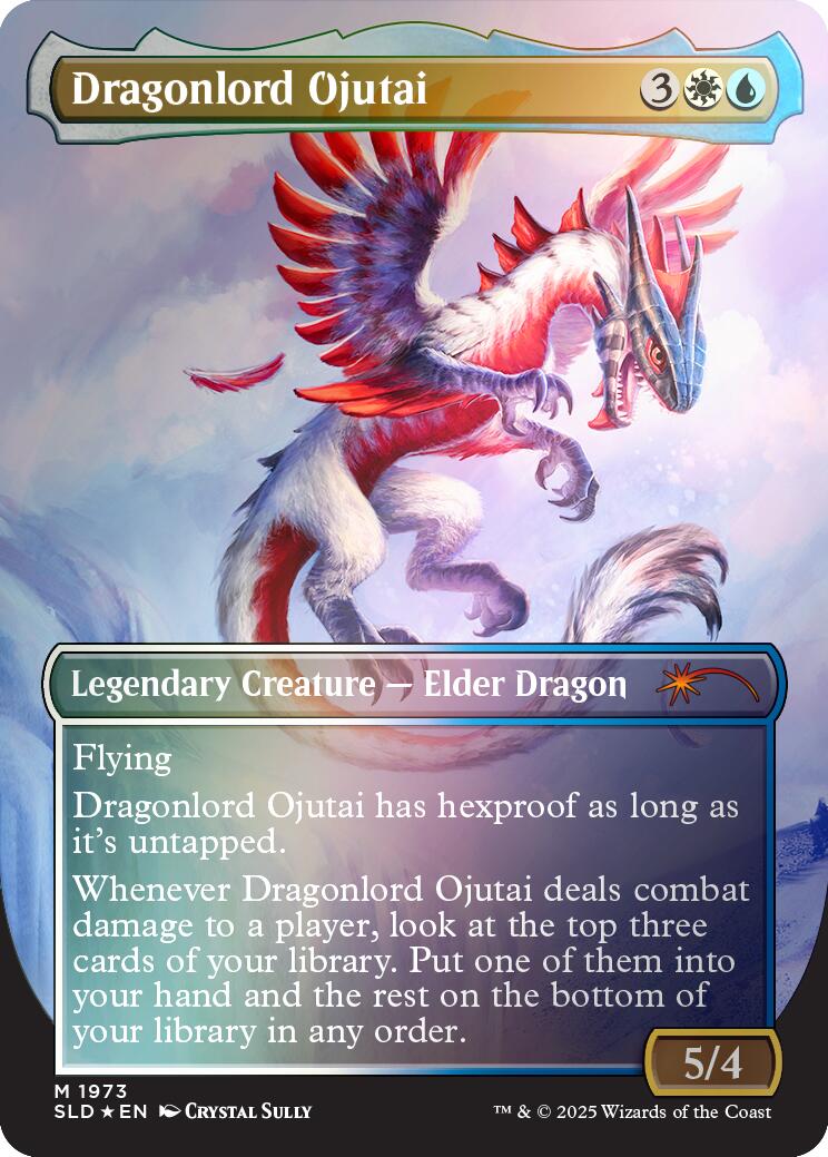 Dragonlord Ojutai (Rainbow Foil) [Secret Lair Drop Series] - Destination Retro