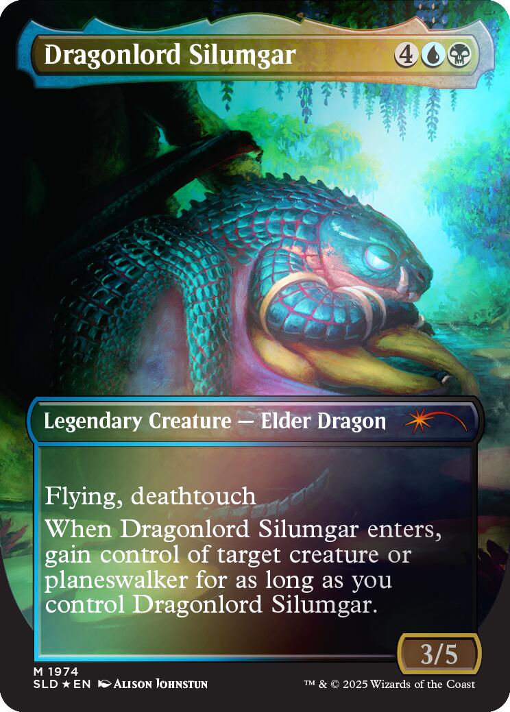 Dragonlord Silumgar (Rainbow Foil) [Secret Lair Drop Series] - Destination Retro