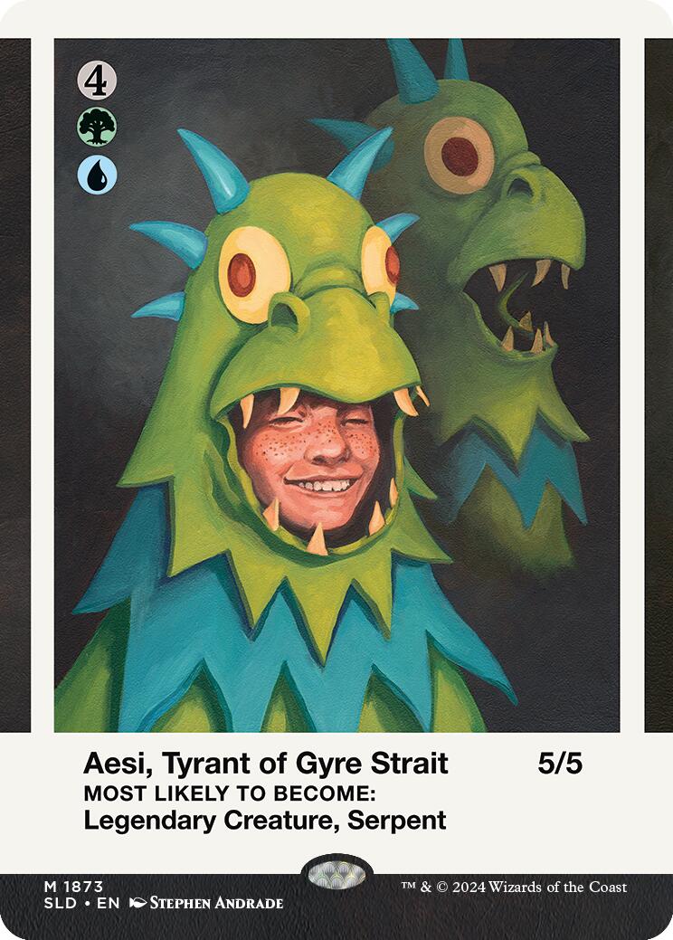 Aesi, Tyrant of Gyre Strait [Secret Lair Drop Series] - Destination Retro
