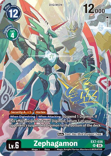 Zephagamon [EX7-036] (Signed) [World Convergence] - Destination Retro