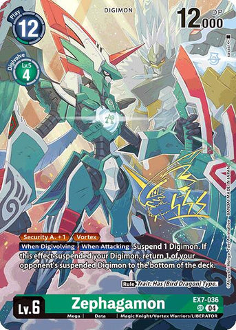 Zephagamon [EX7-036] (Signed) [World Convergence] - Destination Retro