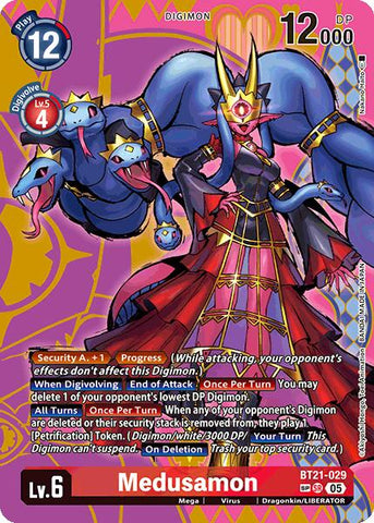 Medusamon [BT21-029] (SP) [World Convergence] - Destination Retro