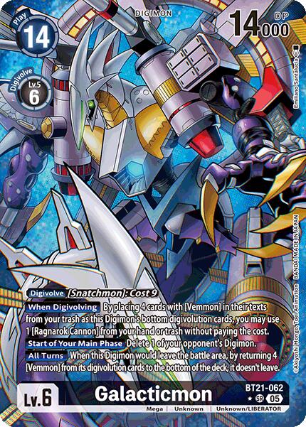 Galacticmon [BT21-062] (Alternate Art) [World Convergence] - Destination Retro