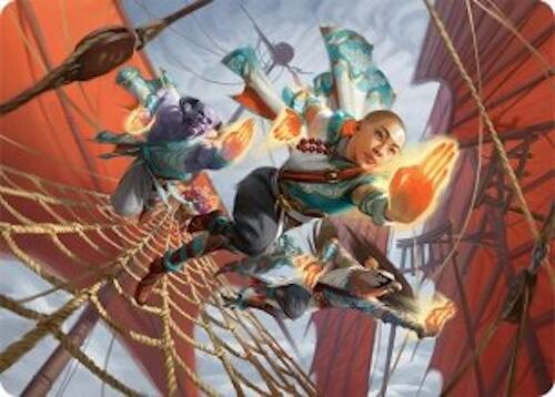 Aligned Heart Art Card (52/54) [Tarkir: Dragonstorm Art Series] - Destination Retro
