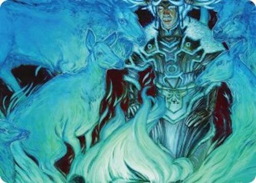 Unending Whisper Art Card (9/54) [Tarkir: Dragonstorm Art Series] - Destination Retro