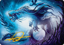 Roiling Dragonstorm Art Card (33/54) (Gold-Stamped Signature) [Tarkir: Dragonstorm Art Series] - Destination Retro