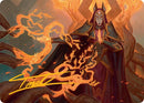 Abzan Devotee Art Card (10/54) (Gold-Stamped Signature) [Tarkir: Dragonstorm Art Series] - Destination Retro