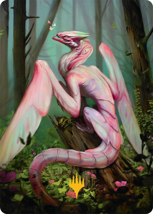 Bloomvine Regent Art Card (46/54) (Gold-Stamped) [Tarkir: Dragonstorm Art Series] - Destination Retro