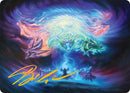 Call the Spirit Dragons Art Card (21/54) (Gold-Stamped Signature) [Tarkir: Dragonstorm Art Series] - Destination Retro