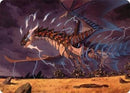 Neriv, Heart of the Storm Art Card (25/54) [Tarkir: Dragonstorm Art Series] - Destination Retro
