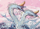 Twinmaw Stormbrood Art Card (39/54) [Tarkir: Dragonstorm Art Series] - Destination Retro