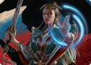 Narset, Jeskai Waymaster Art Card (44/54) [Tarkir: Dragonstorm Art Series] - Destination Retro