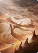 Plains Art Card (30/54) (Gold-Stamped Signature) [Tarkir: Dragonstorm Art Series] - Destination Retro