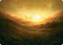 Plains Art Card (31/54) [Tarkir: Dragonstorm Art Series] - Destination Retro