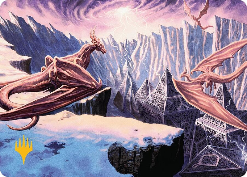 Maelstrom of the Spirit Dragon (42/54) (Gold-Stamped) [Tarkir: Dragonstorm Art Series] - Destination Retro