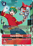 Haru Shinkai [BT21-084] (Alternate Art) [World Convergence] - Destination Retro