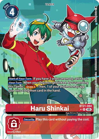 Haru Shinkai [BT21-084] (Alternate Art) [World Convergence] - Destination Retro