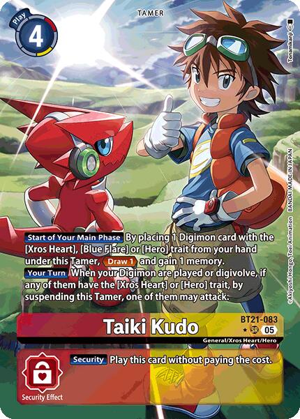 Taiki Kudo [BT21-083] (Alternate Art) [World Convergence] - Destination Retro