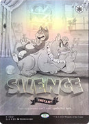 Silence (0881) (Black & White Foil) [Secret Lair Drop Series] - Destination Retro